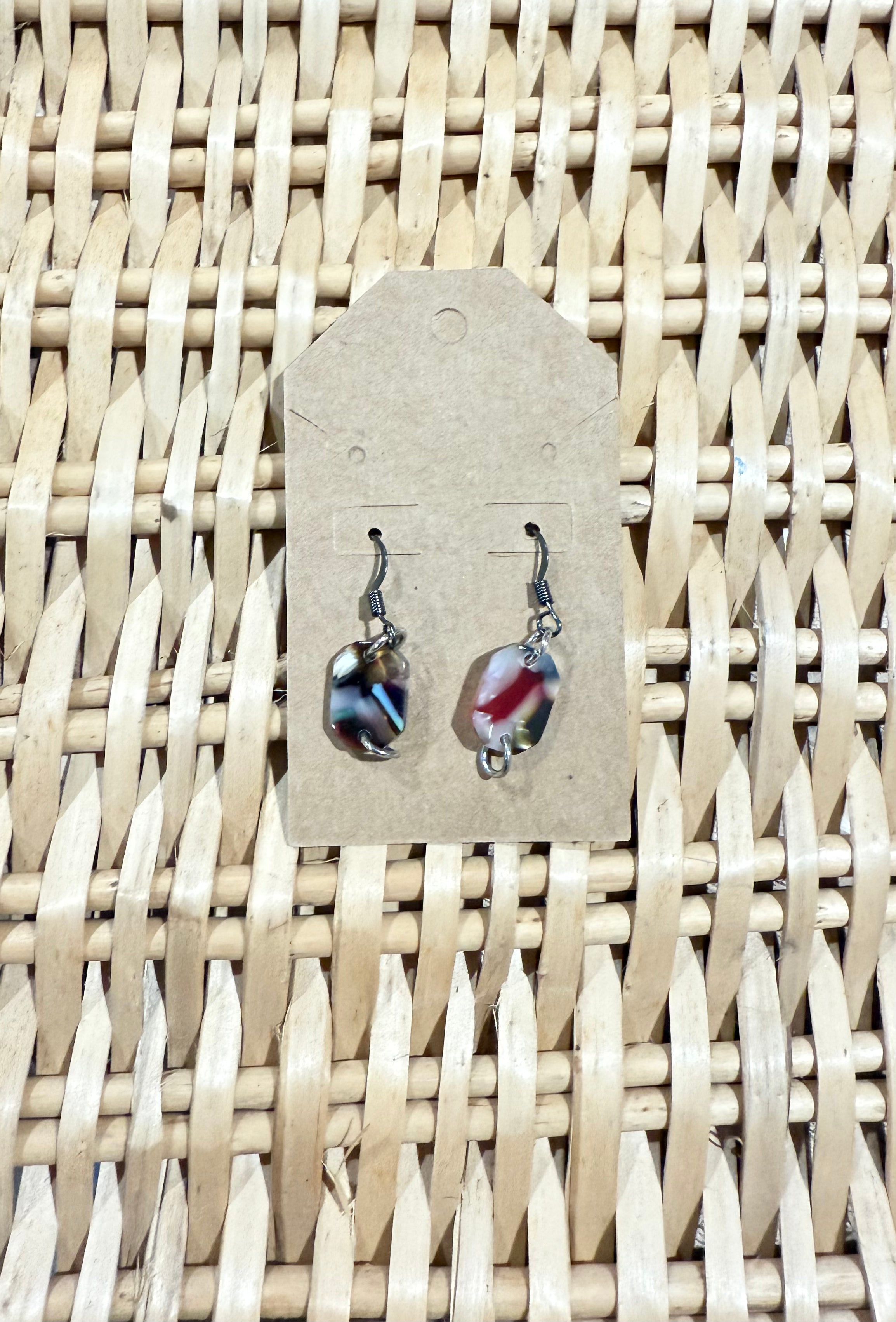 Marble Earrings