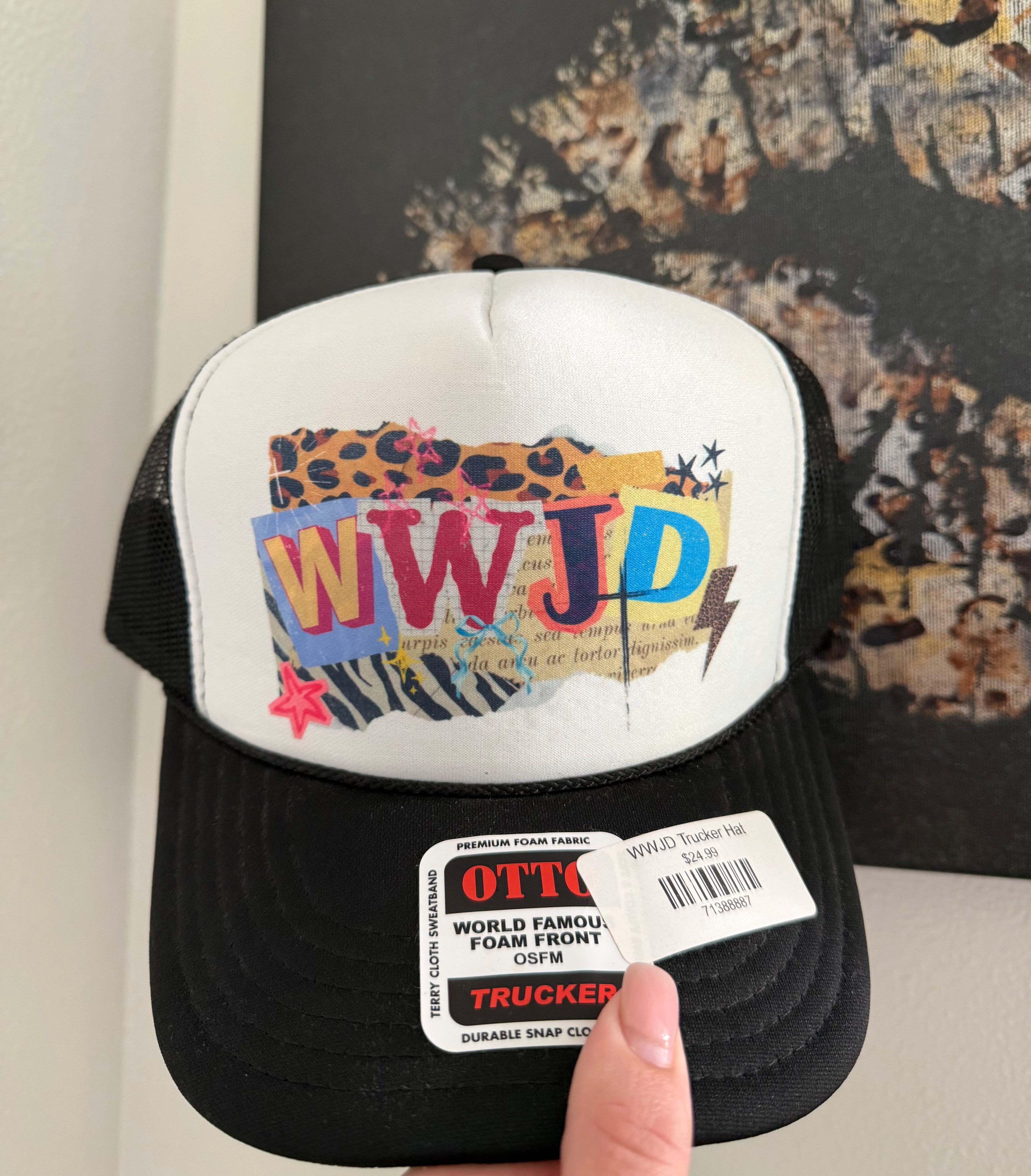 WWJD Trucker Hat