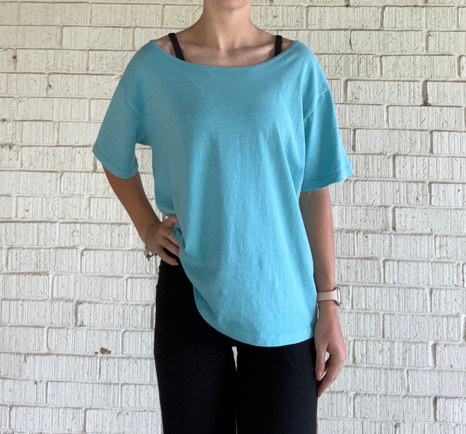 Boat Neck Basic Tee