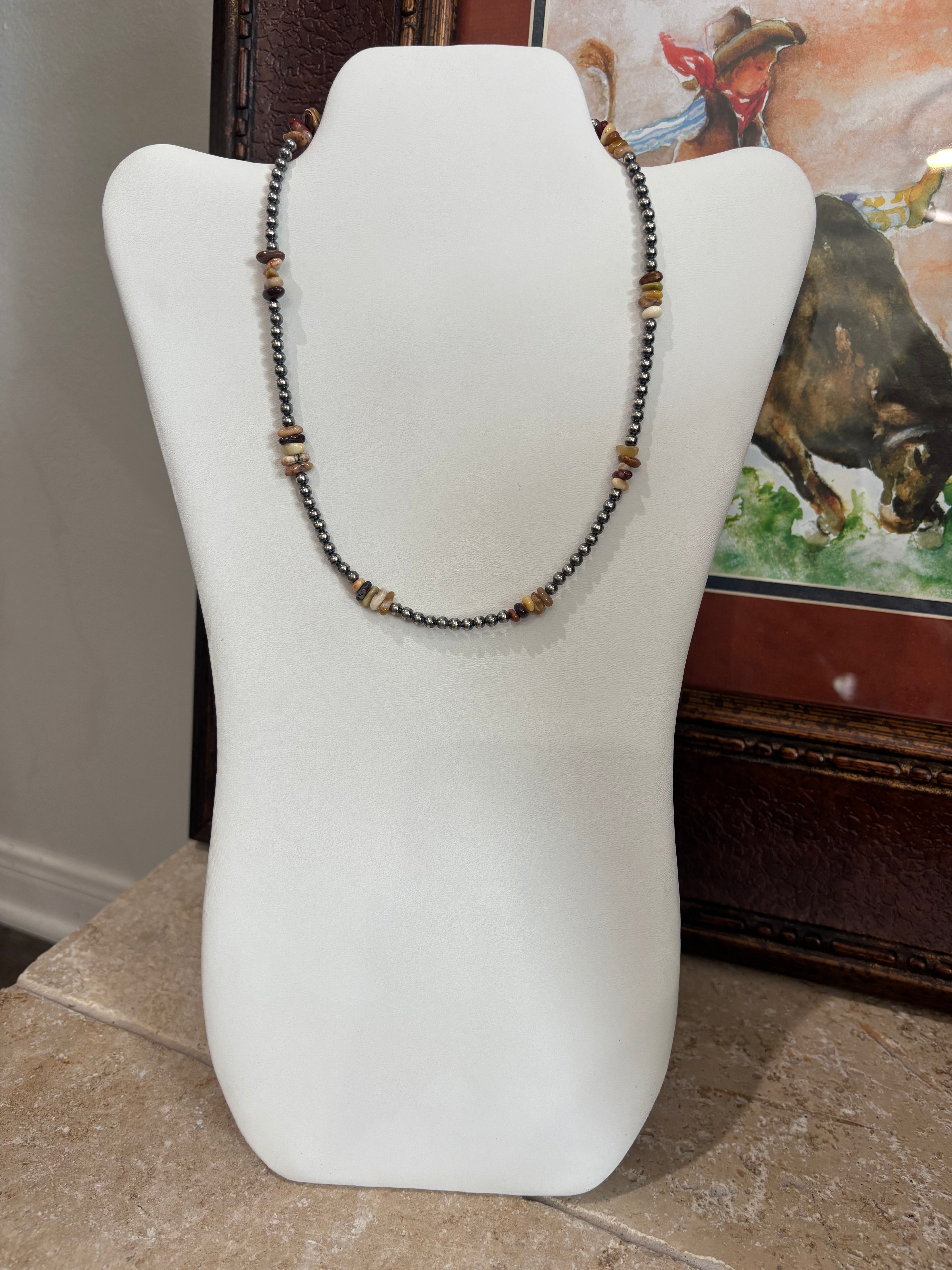 Nevada Opal Nugget Necklace