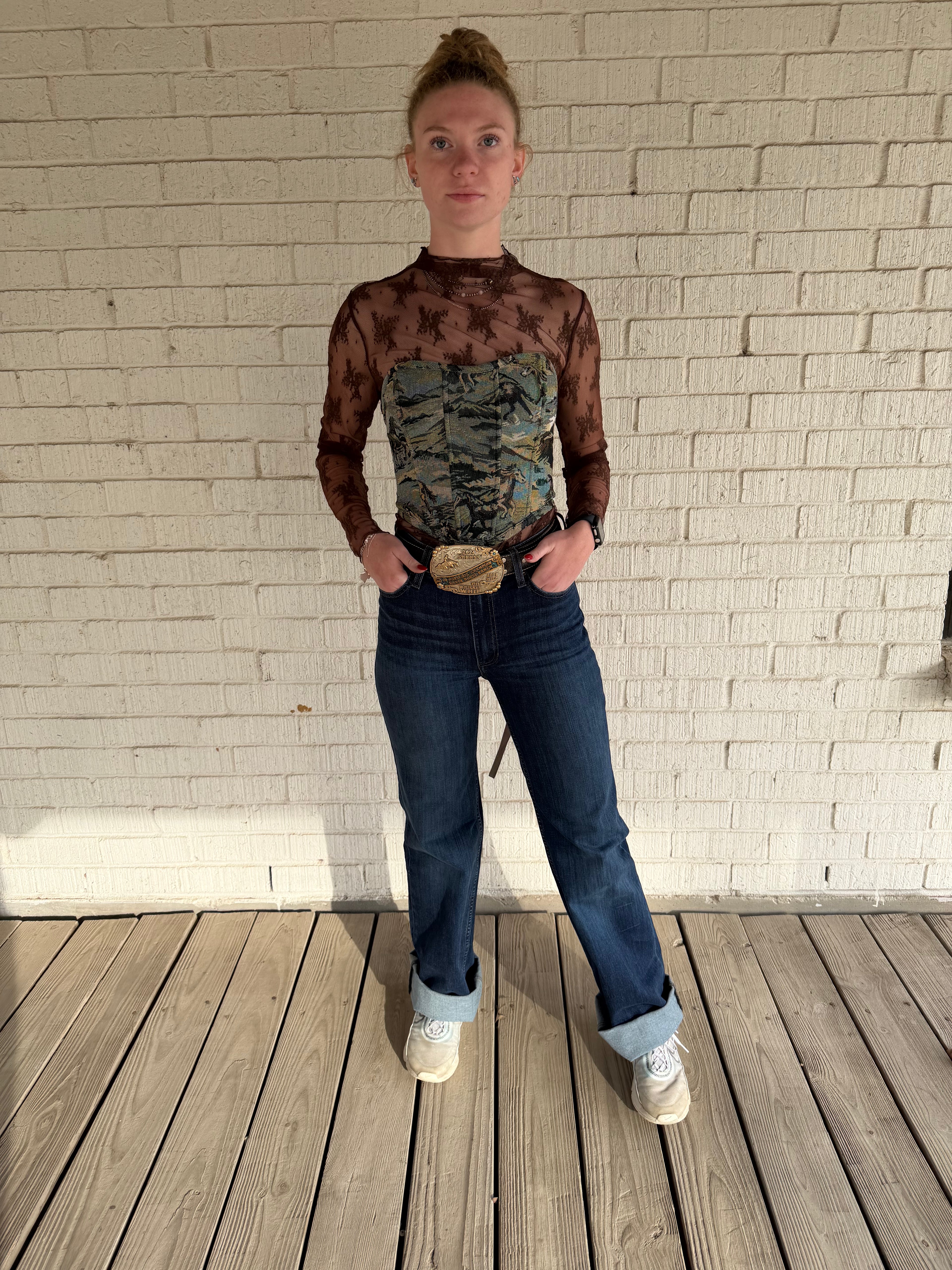 Sage Spirit Corset Top