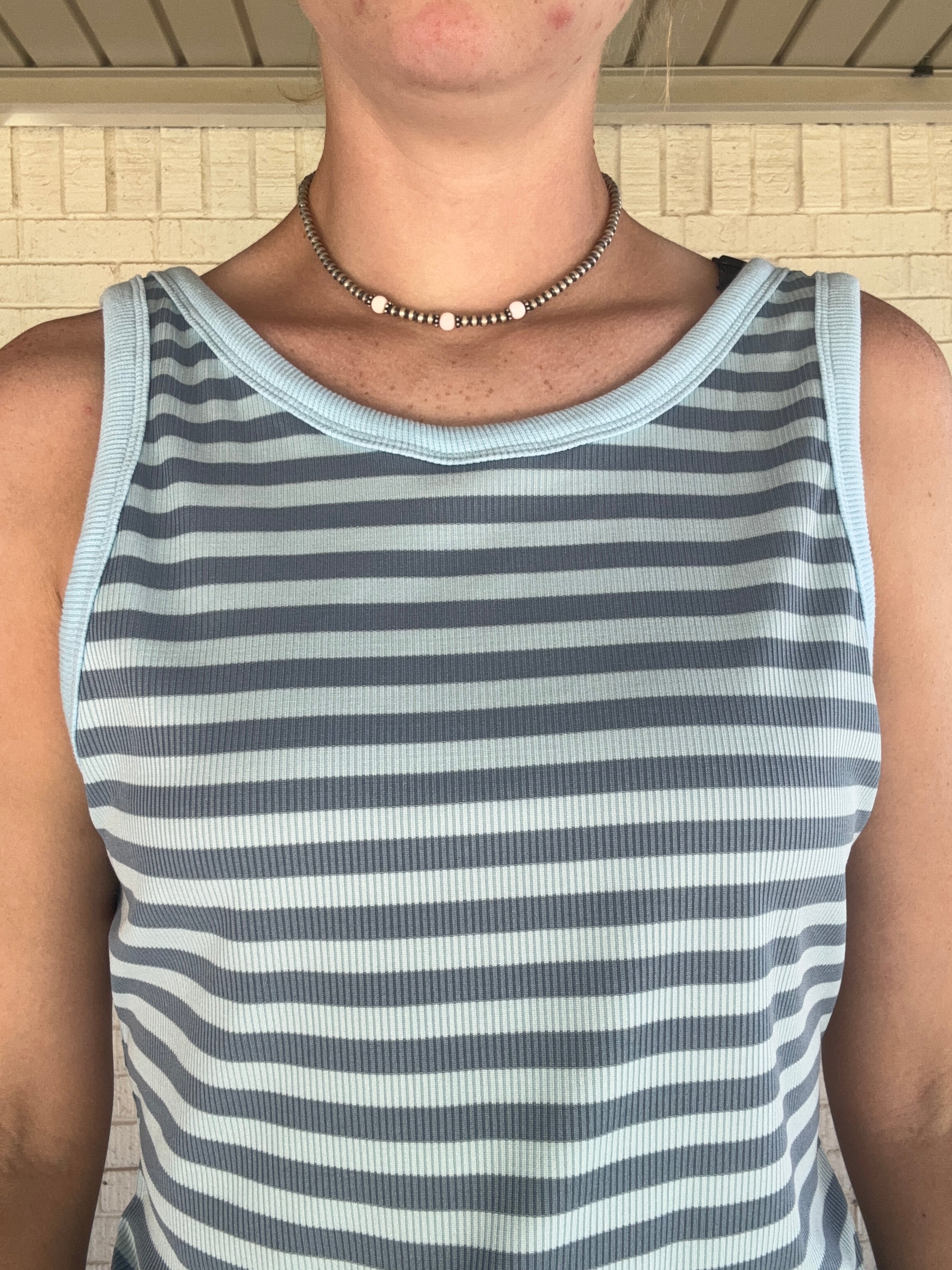 Blue Stripe Tank