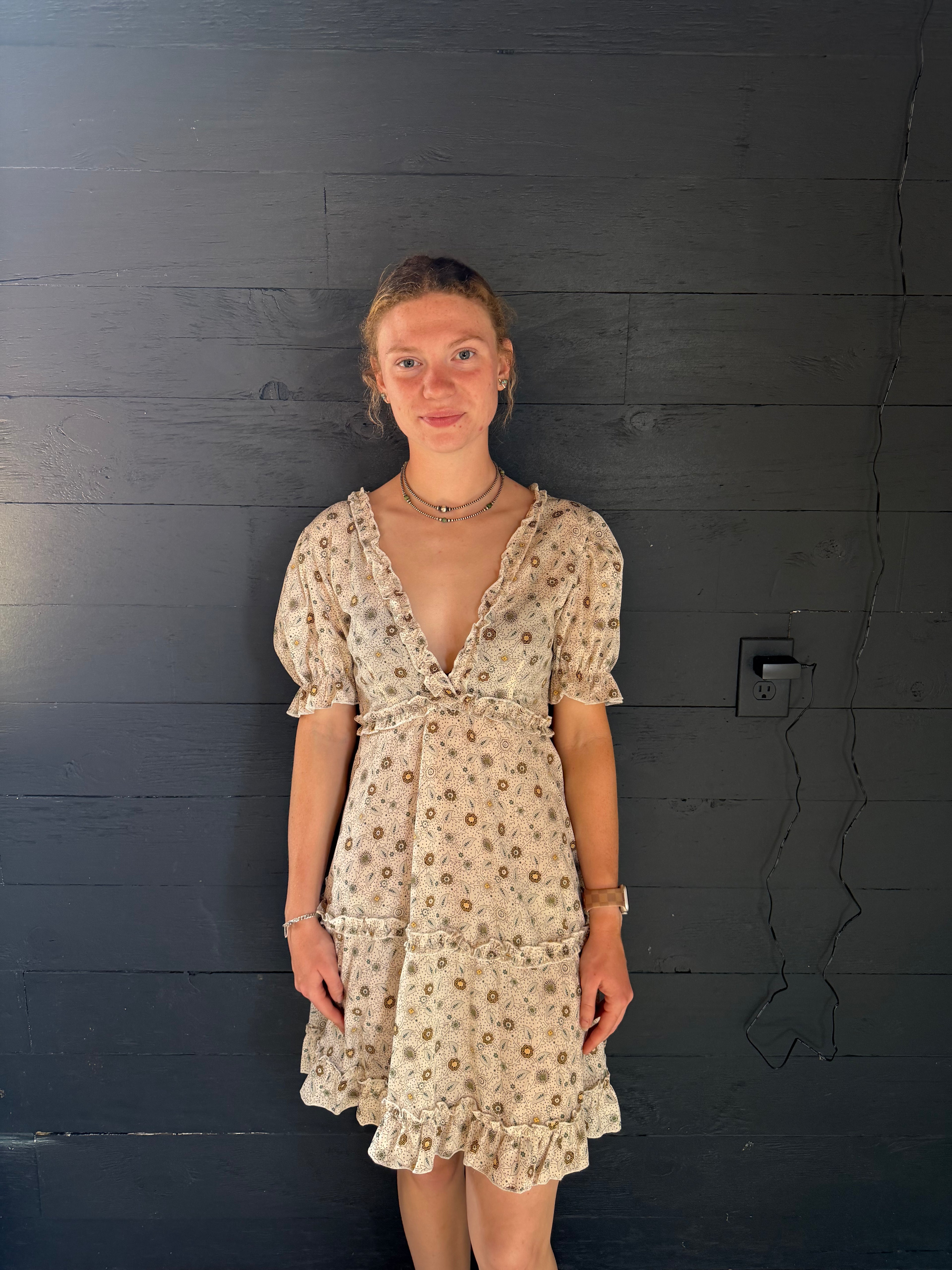 Meadow Whisper Midi Dress