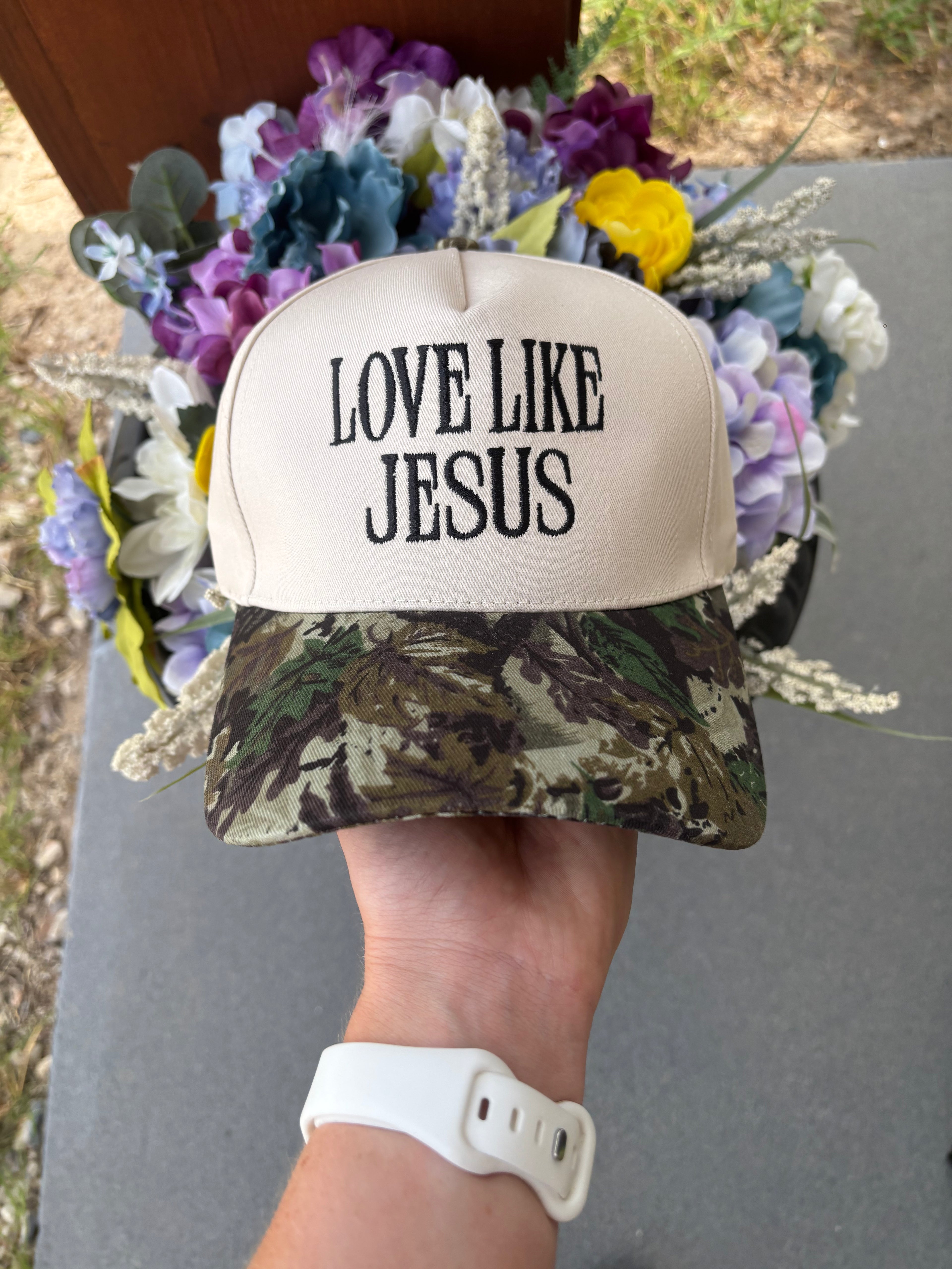 LLJ Camo Trucker Hat