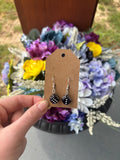 Black Dice Earrings