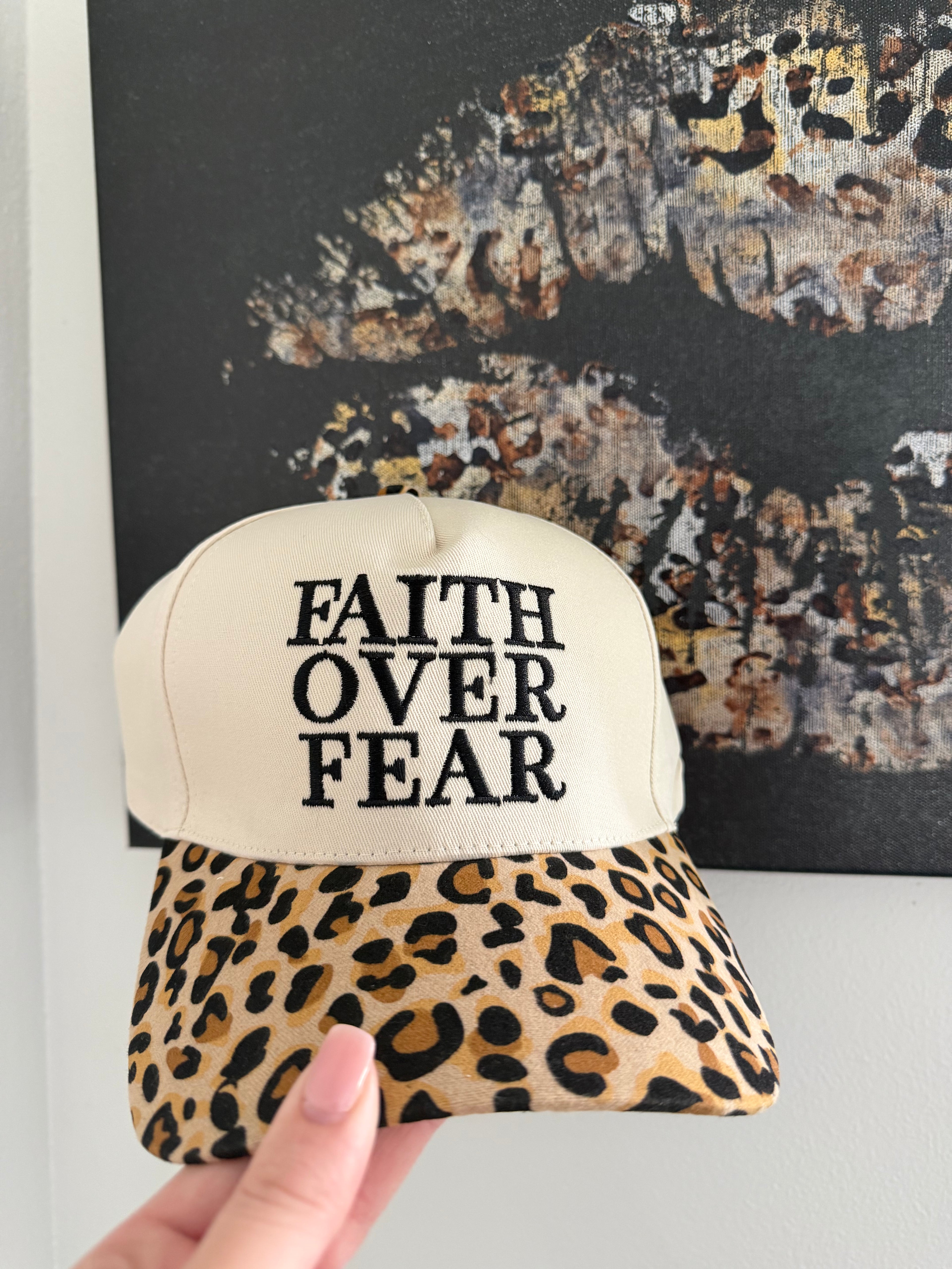 Faith Over Fear Trucker Hat