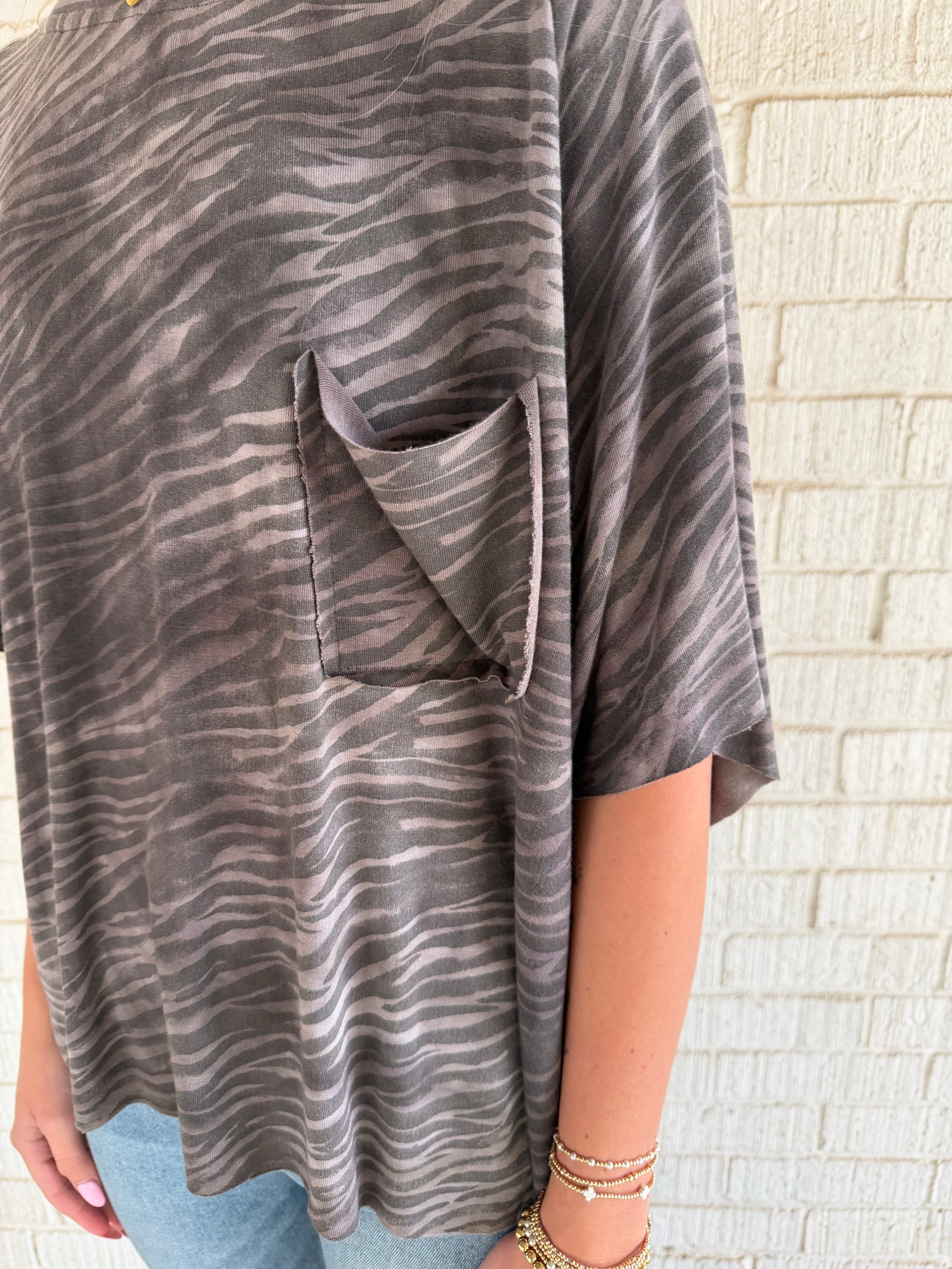 Run Wild Oversized Top