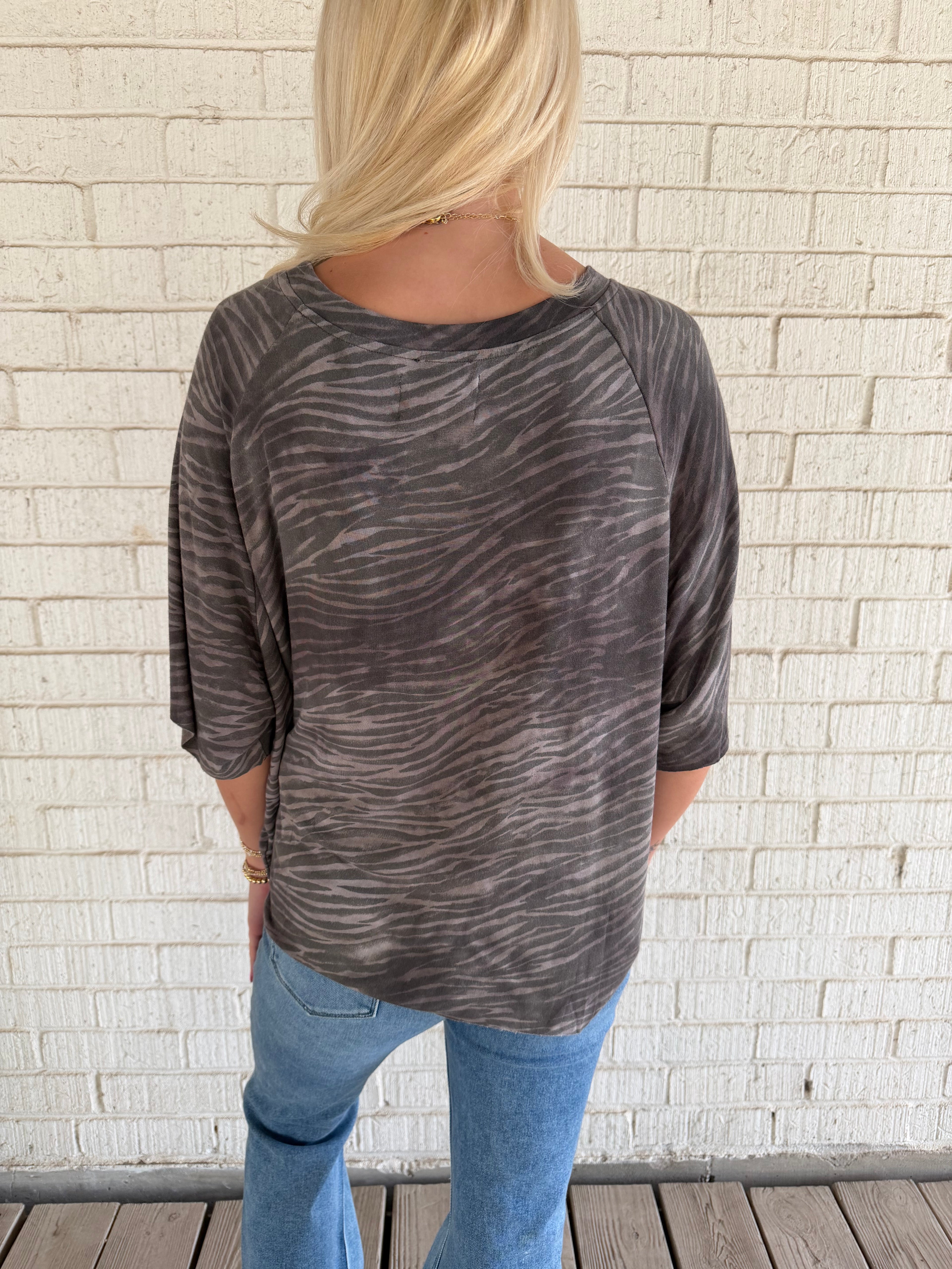 Run Wild Oversized Top