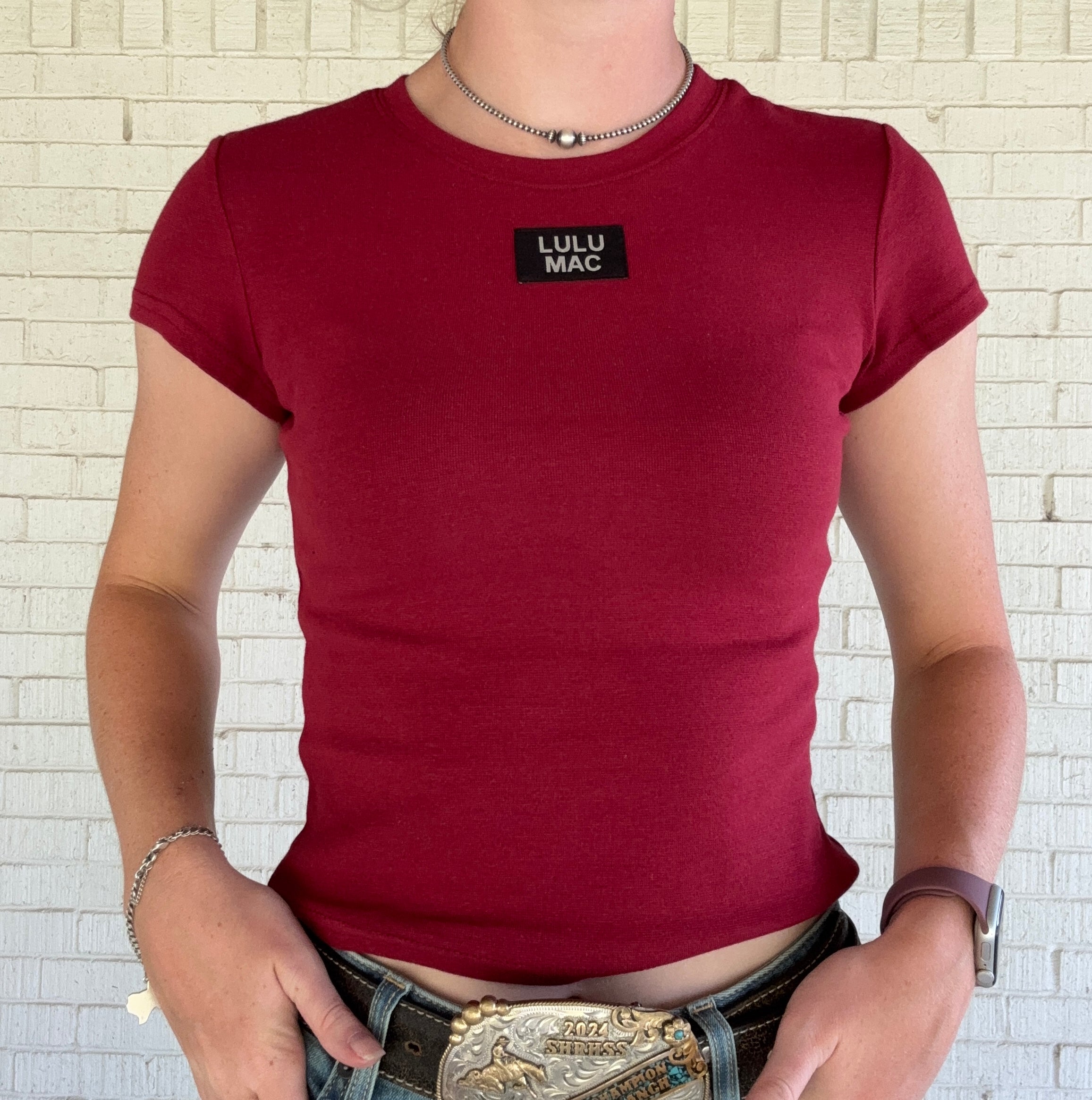 LULU MAC Baby Tee